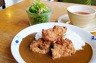 唐揚げカレー